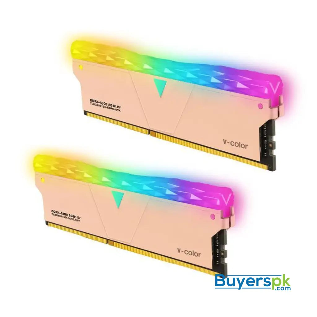 V-color Golden Armis Prism Pro Rgb 16gb (8gbx2) Ddr4 4800mhz Overclocking Memory - RAM Price in Pakistan V-color Golden Armis Prism Pro Rgb 16gb (8gbx2) Ddr4 4800mhz Overclocking Memory - RAM Price in Pakistan